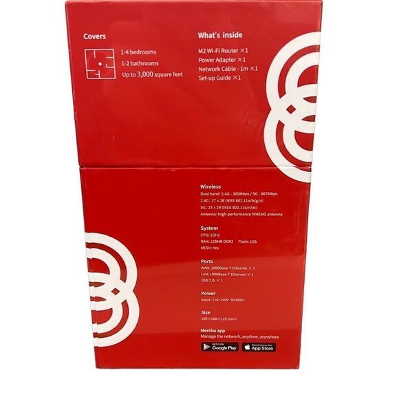 WiFi Router for Wireless Internet & Mesh Wi-Fi System up to 3,000 Sq. Ft. - Picture 6 of 7